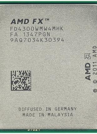 Процессор AMD FX-4300 3.8-4.0 GHz AM3+, 95W