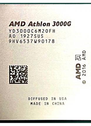 Процессор AMD Athlon 3000G 3.5 GHz AM4, 35W