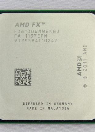 Процесор AMD FX-6100 3.3-3.9 Ghz AM3+, 95W