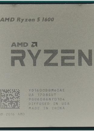 Процесор AMD Ryzen 5 1600 3.2-3.6 GHz AM4, 65W
