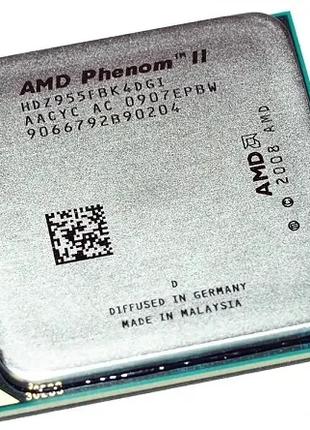 Процессор AMD Phenom II x4 955 BE 3.2 GHz AM3, 125W (Deneb C2)