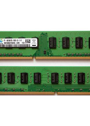 Оперативная память Samsung DDR3 4GB 1333MHz 2Rx8 PC3-10600, no...