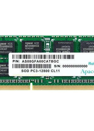 Оперативна пам'ять для ноутбука Apacer SO-DIMM DDR3 4GB 1600MH...