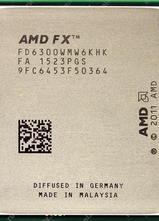Процесор AMD FX-6300 3.5-3.8 GHz AM3+, 95W