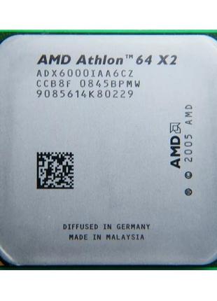Процессор AMD Athlon 64 x2 6000+ AM2, 125W (Windsor)