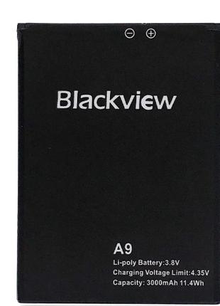 Аккумулятор BlackView A9, 3000 mAh АААА