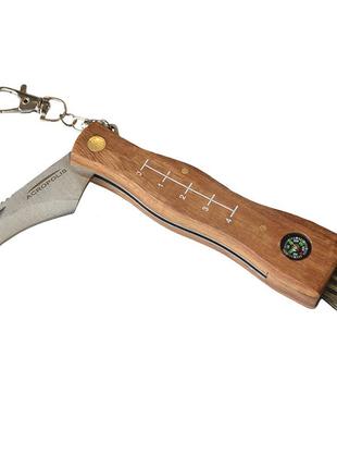 Нож грибника Акрополис НГ-1 с компасом