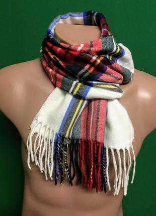 Теплый мужской шарф