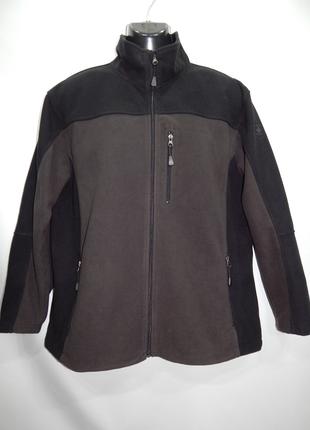 Мужская теплая флисовая кофта-куртка Shamp р.52-54 033FMK (тол...