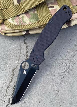 Складной нож Spyderco Para Military 2 Tanto. Нож складной edc....