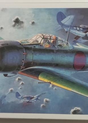 Збірна модель літака A6M5 Zero Type 52 (Zeke)