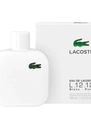 Lacoste Eau De L.12.12 Blanc туалетная вода мужская 100 мл