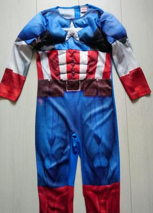 Карнавальний костюм капітан америка marvel captain america