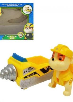 Іграшкова машинка з героєм "щенячий патруль" g2011  (жовтий)