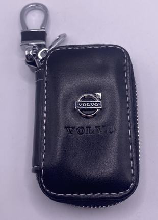 Брелок Ключница с логотипом Volvo , чехол для ключа авто волво