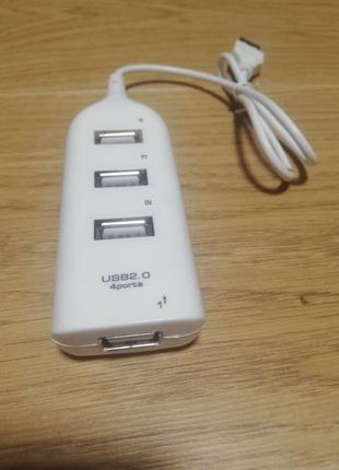 USB хаб hub 4 порта