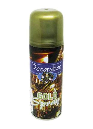 Аерозоль золото Decoration 85g 0246# ТМ КИТАЙ