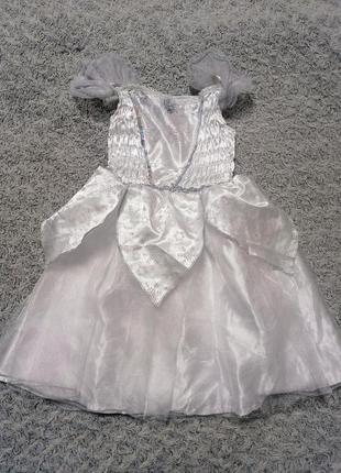 Карнавальное платье снежинка, снежная королева 5-6 лет