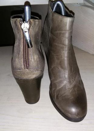 Кожаные ботиночки бренда beoriginal (бельгия) размер 37