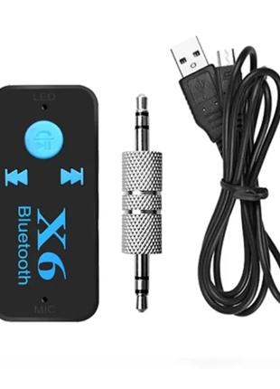 Приемник VAORLO X6 Bluetooth 5,0 , AUX, TF- карта. Блютуз прие...