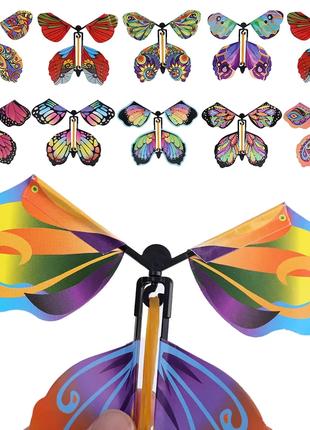 НОВЫЕ Волшебные летающие Бабочки сюрприз в Открытку/Книгу на пода
