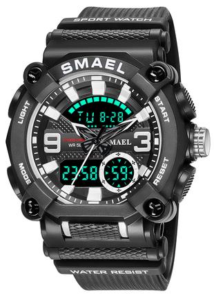 Часы наручные Smael 8052 Original (Black)-LVR | Мужские наручн...