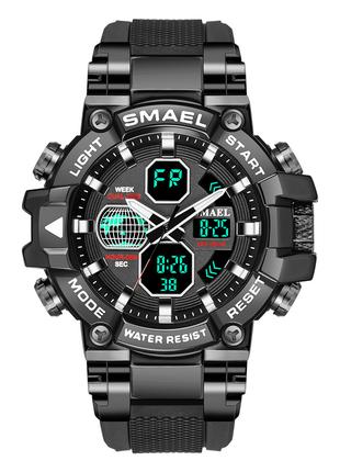 Часы наручные Smael 8027 Original (Black)-LVR | Мужские наручн...