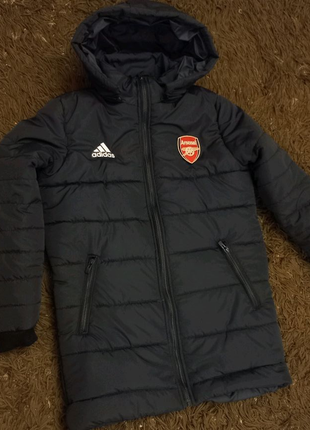 Arsenal Куртка пальто Адідас зима спрртивна