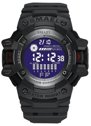 Часы наручные Smael 8050 Original (Black)-LVR | Мужские наручн...