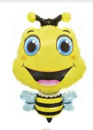 Фольгована фігурна куля "бджілка" розмір: 48см*75см.