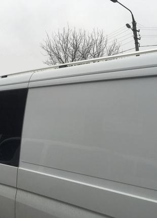 Рейлинги DD 265 см, Хром, пластиковая ножка для Mercedes Sprin...