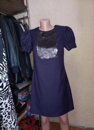 Нарядное платье люкс бренда ted baker 44-46 размер