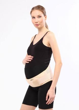 Бандаж для беременных, послеродовой эластичный на липучках ort...