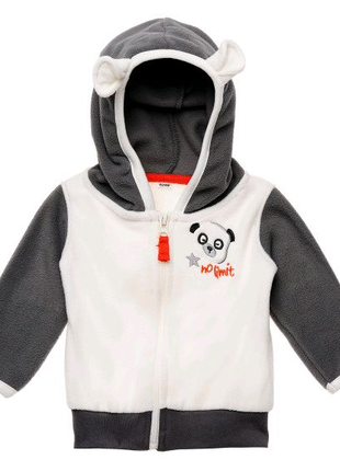 Флісова кофта панда baby fleece vest.