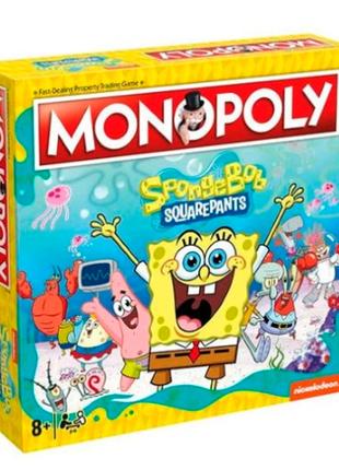 Настільна гра SPONGEBOB SQUAREPANTS Monopoly (Губка Боб)