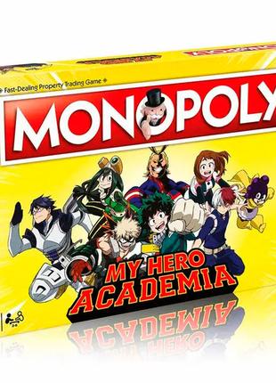 Настільна гра MY HERO ACADEMIA Monopoly (Моя геройська академія)