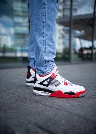 Air jordan 4 retro fire red