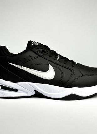 Кросівки nike air monarch black white