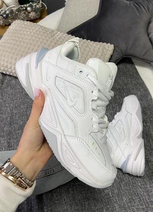 Кросівки nike m2k tekno white pure platinum