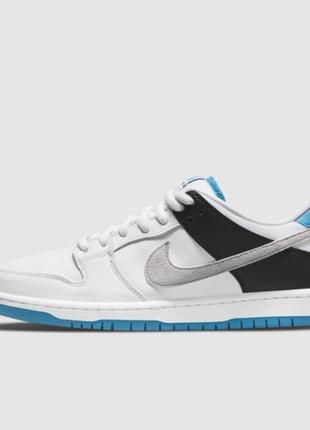 Мужские кроссовки nike sb dunk low pro 'laser blue'