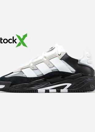 Мужские кроссовки adidas niteball black/white
