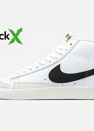 1072 nike blazer 77 high vintage white