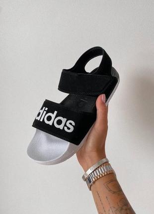 Шльопанці adidas adelitte sandals black