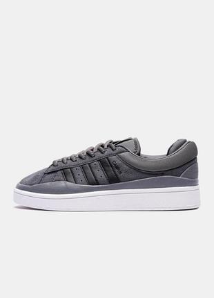 Мужские кроссовки adidas campus bad bunny gray