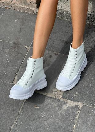 Жіночі черевики leather white