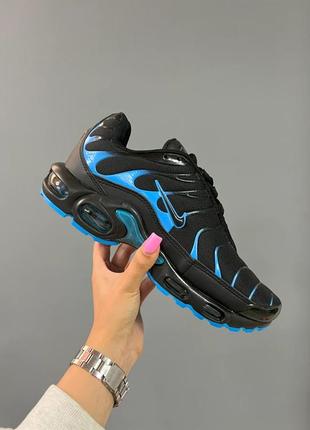 Мужские кроссовки nike tn air max plus black university blue