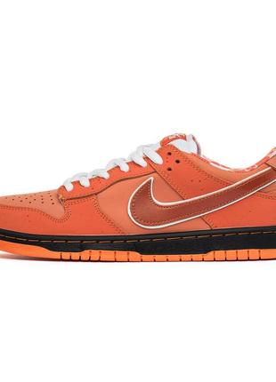 Чоловічі кросівки nike sb dunk low orange lobster