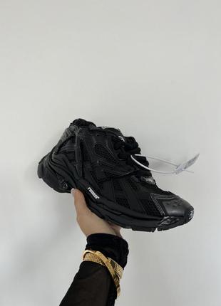 Женские кроссовки balenciaga trainer black runner sneakers