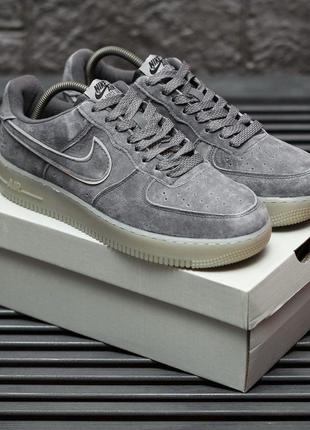 Кроссовки nike air force low luxury suede