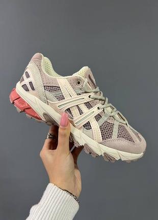 Женские кроссовки asics gel-sonoma 15-50 white peach fawn